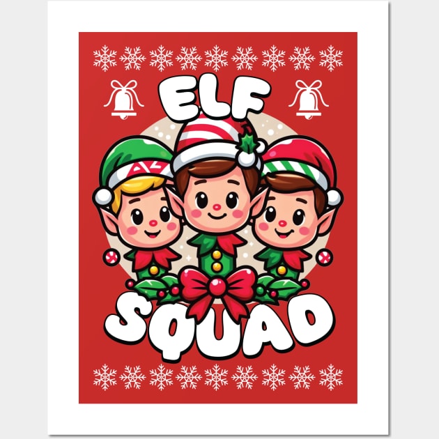 Elf Squad Wall Art by Trendsdk